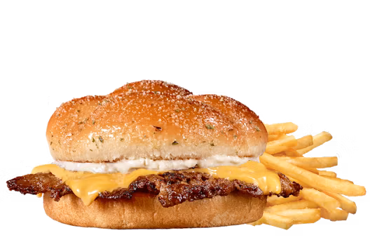 Garlic Single Steakburger and Beef Tallow Fries™
