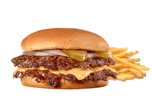 Original Double Steakburger with Cheese and Beef Tallow Fries™
